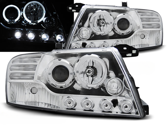 MITSUBISHI PAJERO V60 00-06 ANGEL EYES CROMATO