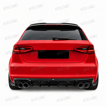 💕ART.9620 Diffusore AUDI A3 8V Sportback 2013-2016 STANDARD NERO LUCIDO💕