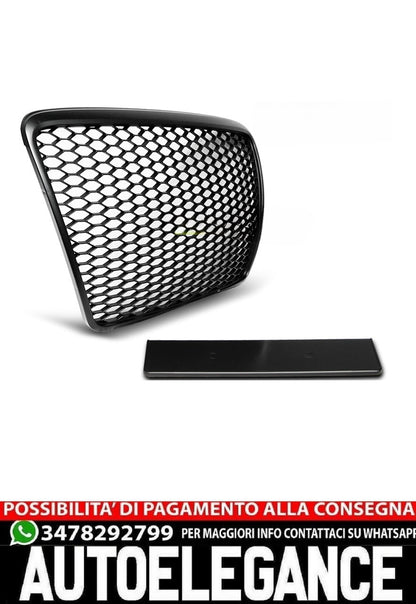 BLACK SPORT GRILLE SUITABLE FOR AUDI A6 C6 09-11 