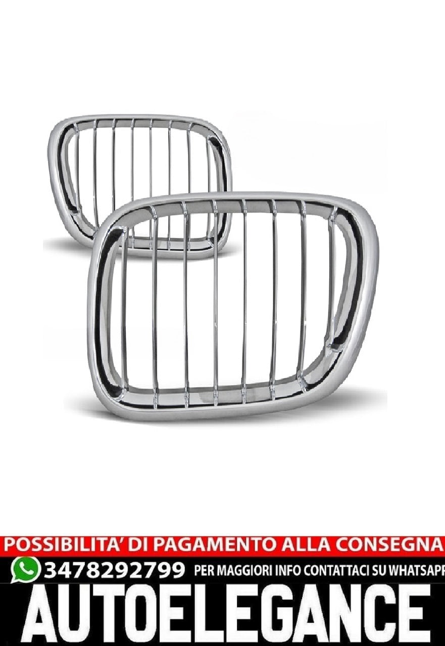 GRIGLIA CROMATA ADATTA PER BMW X5 E53 09.99-10.03