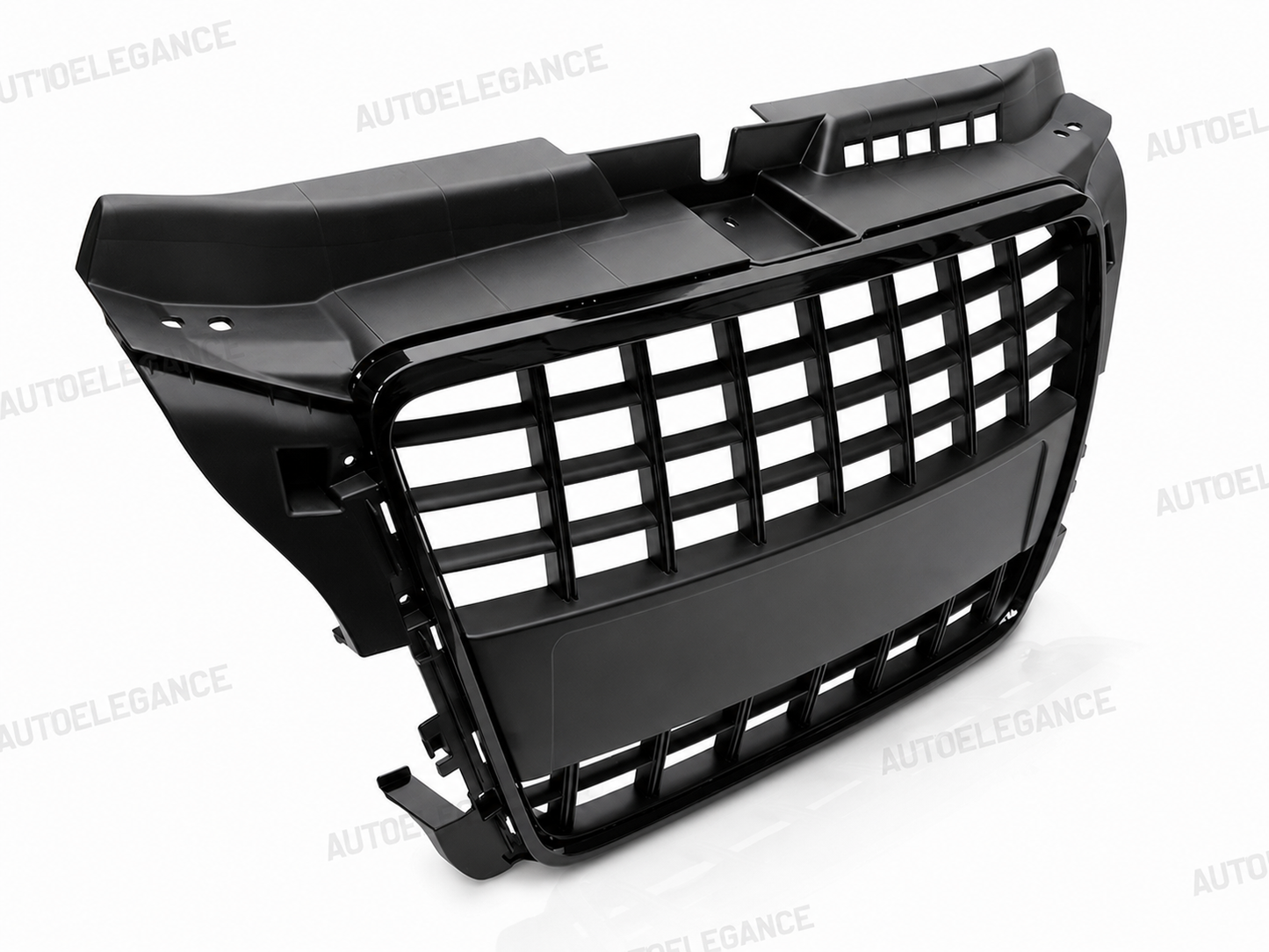 💫ART.10301 GRIGLIA SPORTIVA NERO LUCIDO PER AUDI A3 08-12💫