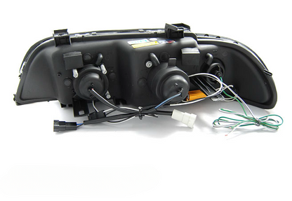 FARI ANTERIORI ANGEL EYES 3D NERO adatti per BMW E39 09.95-06.03