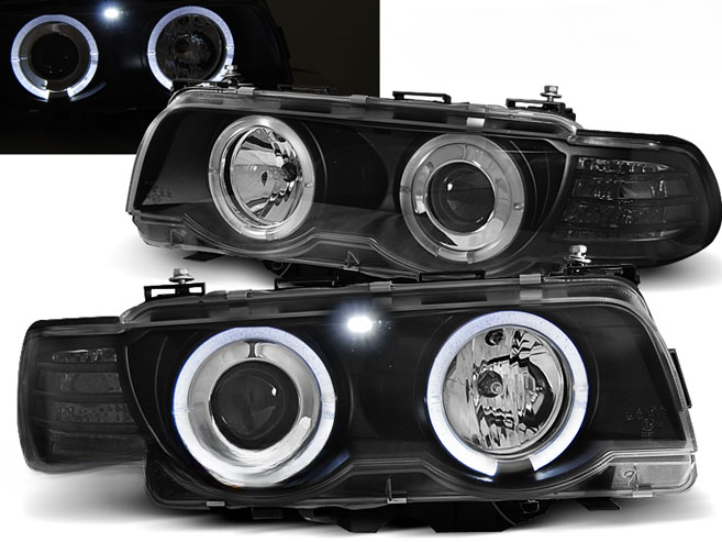 FARI ANGEL EYES NERO adatti compatibili per BMW E38 09.98-07.01