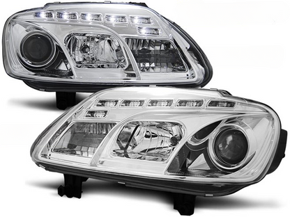 💫ART.6525 FARI DAYLIGHT CHROME per VW TOURAN / CADDY 2003-2006💫