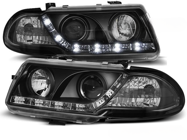 💫ART.6442 FARI DAYLIGHT per OPEL ASTRA F 1991-1994 NERI 💫