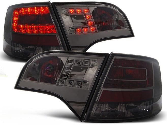 💫 ART.6040 Fanali posteriori LED fumé adatti per Audi A4 B7 Avant 11.2004–03.2008 💫