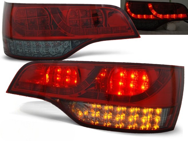 💫 ART.6173 Fanali posteriori LED rosso fume adatti per AUDI Q7 06-09 💫