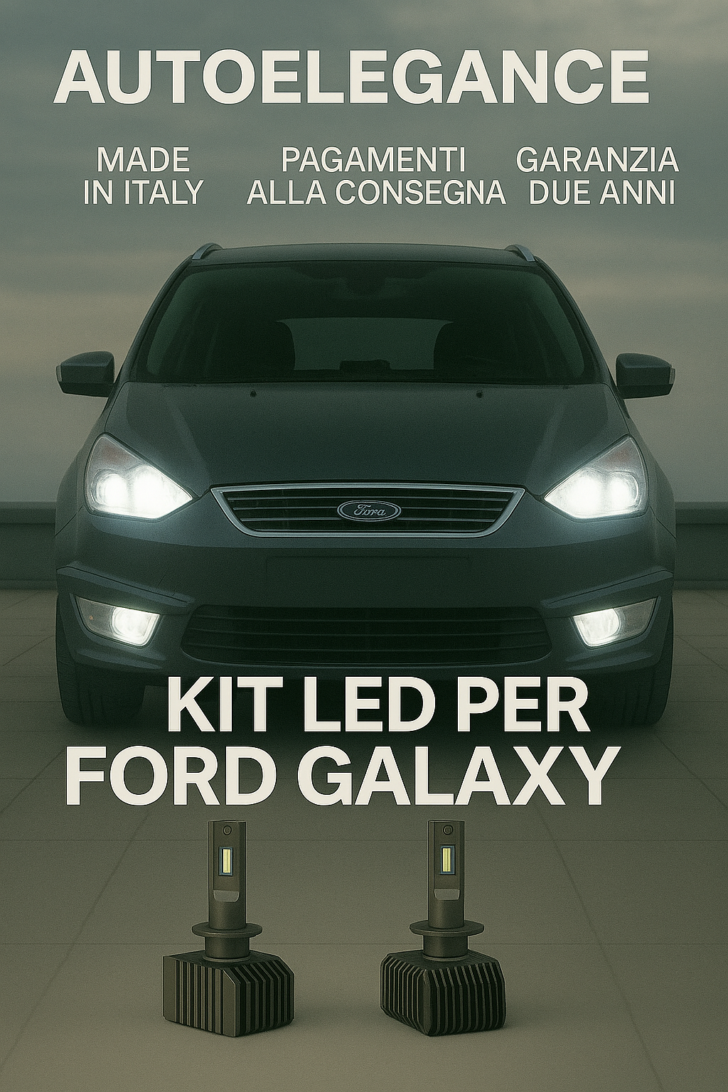 🔥KIT LED D1S 6000K Anabbaglianti per Ford Galaxy | Bianco CANBUS🔥