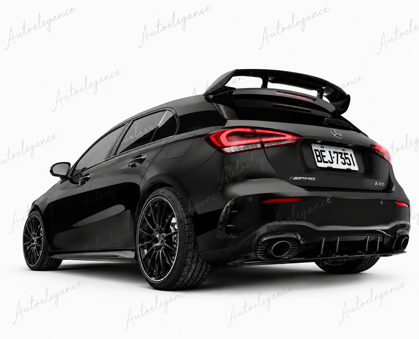 🔥COPPIA DI ALETTE POSTERIORI PER MERCEDES W177 AMG LINE HATCHBACK 2019+🔥