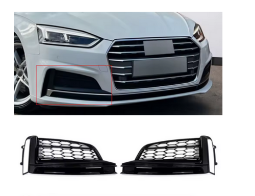 💕ART.7868  GRIGLIE FENDINEBBIA Audi A5 S Line 2017 -2019 NERO LUCIDO💕