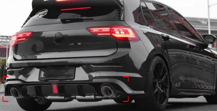 💕ART.8154 DIFFUSORI Golf 8 MK8 GTI Rline💕