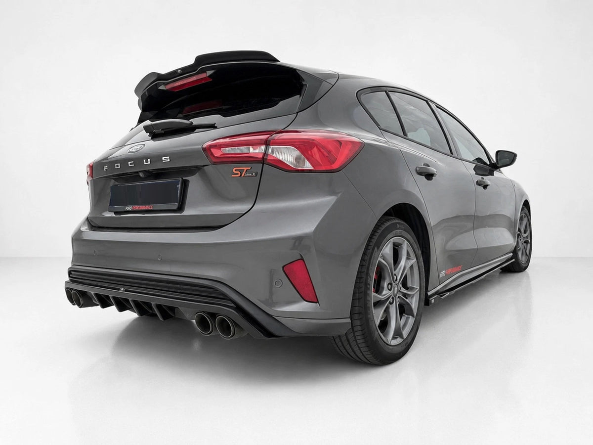 👉Aggiunta Spoiler Posteriore Tetto Ford Focus MK4 ST-Line 2018 in Poi👈