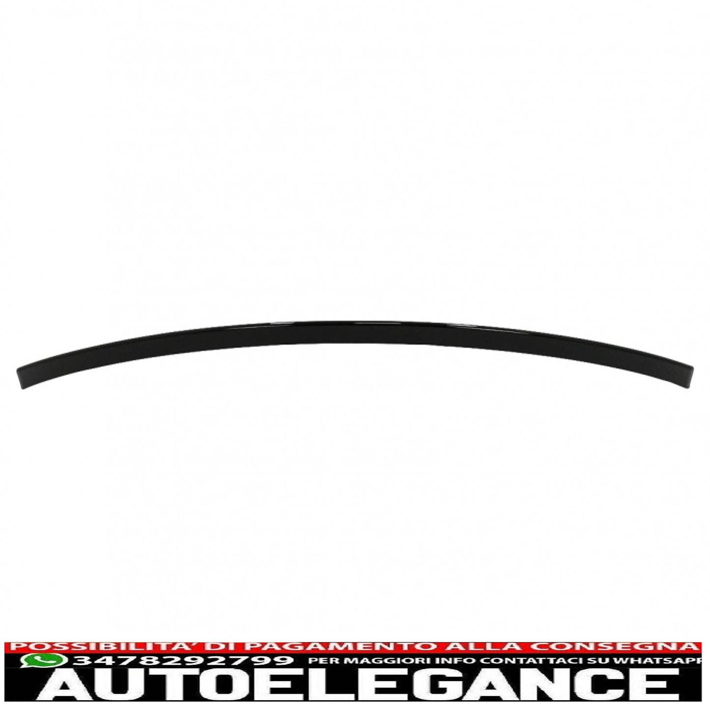 trunk spoiler suitable for mercedes cls class w218 limousine (2010-2018) piano black