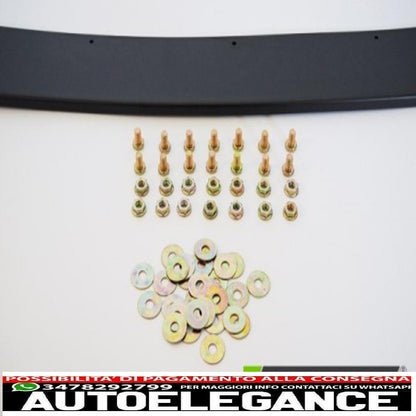 spoiler anteriore in stile sportivo per bmw e30 82-90