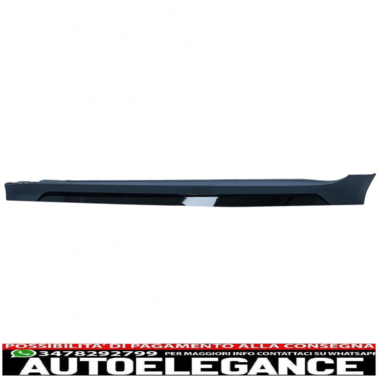 side skirts with additional moldings suitable for audi a5 f5 sportback facelift (2020 onwards) racing look 