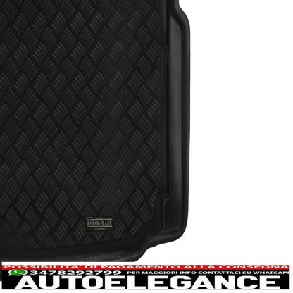 Black trunk mat suitable for skoda octavia iii sedan (2012-2019)