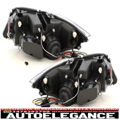 headlights suitable for bmw e90/e91 3er_2 ccfl halo rims_black 