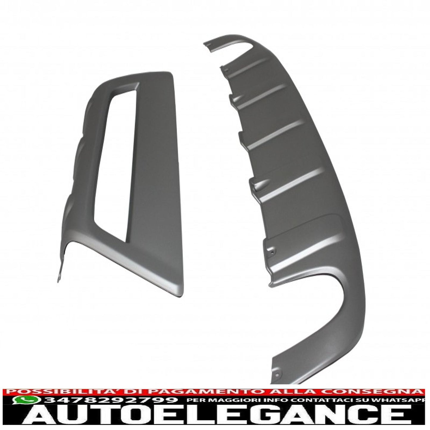kit piastre paramotore e minigonne laterali adatti a volvo xc60 (2008-2013) r look