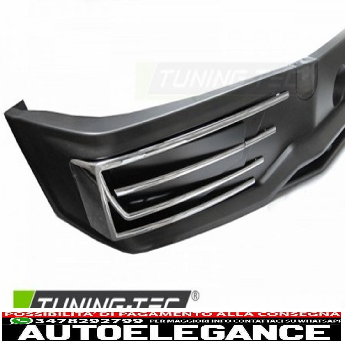 spoiler anteriore sportivo per vw t6 15-19