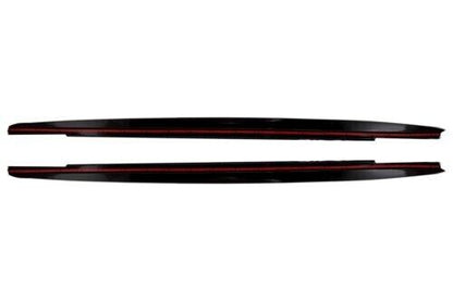 Side skirt extension for BMW 5 series G30 G31 2017+ M look matt black