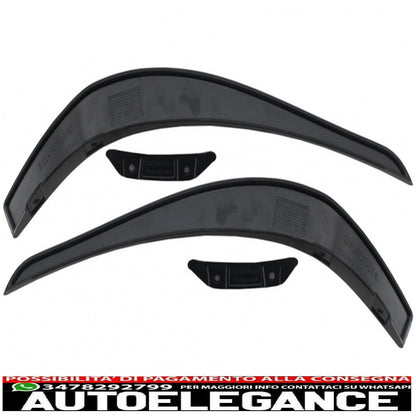 Bumper Splitter Fins Aero Side Vent Canards Fit For Mercedes Cla W117 C117 X117 (2013-2016) Cla45 Design
