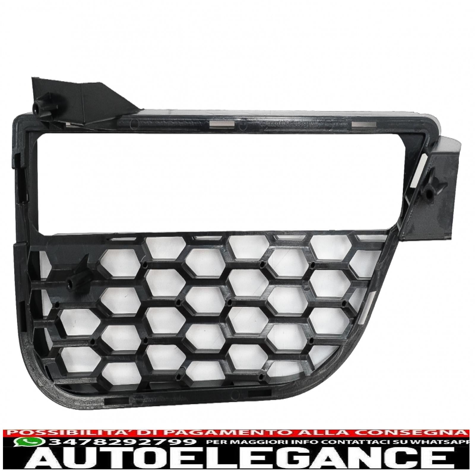 Copri fendinebbia griglie laterali adatto per BMW Serie 5 G30 G31 (2017-up) M5 Design Piano Black AUTOELEGANCERICAMBI