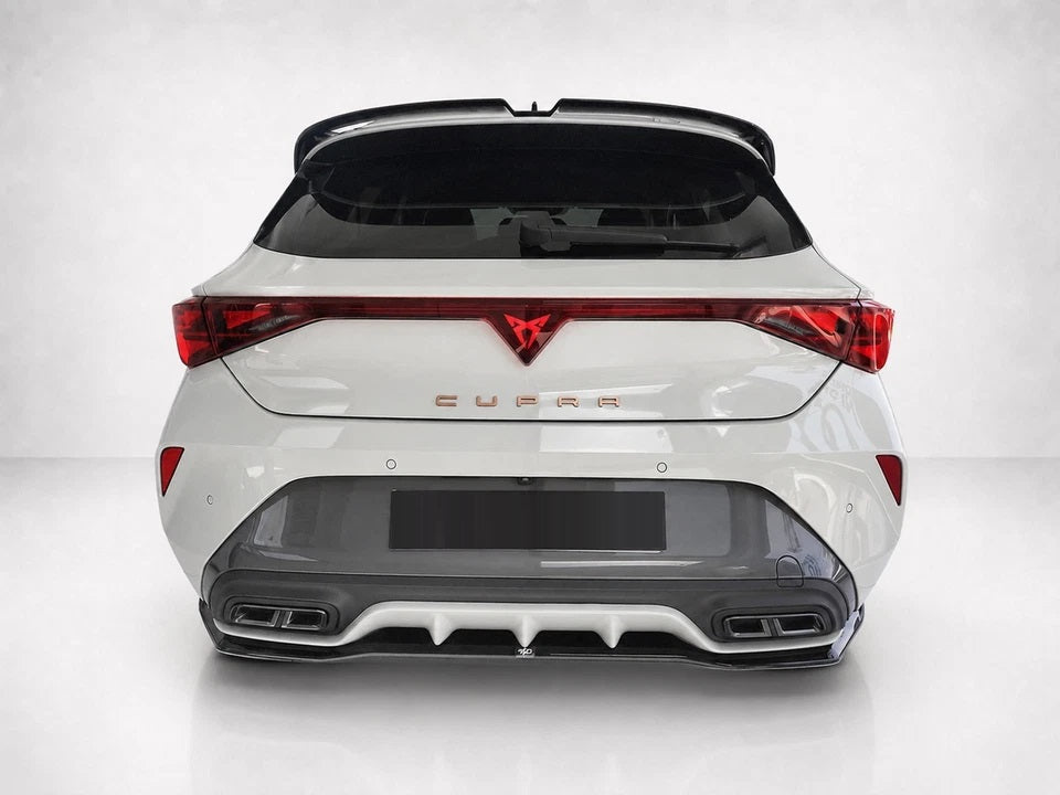 👉Splitter posteriore per Cupra Leon MK1 (2020-) in ABS nero lucido👈