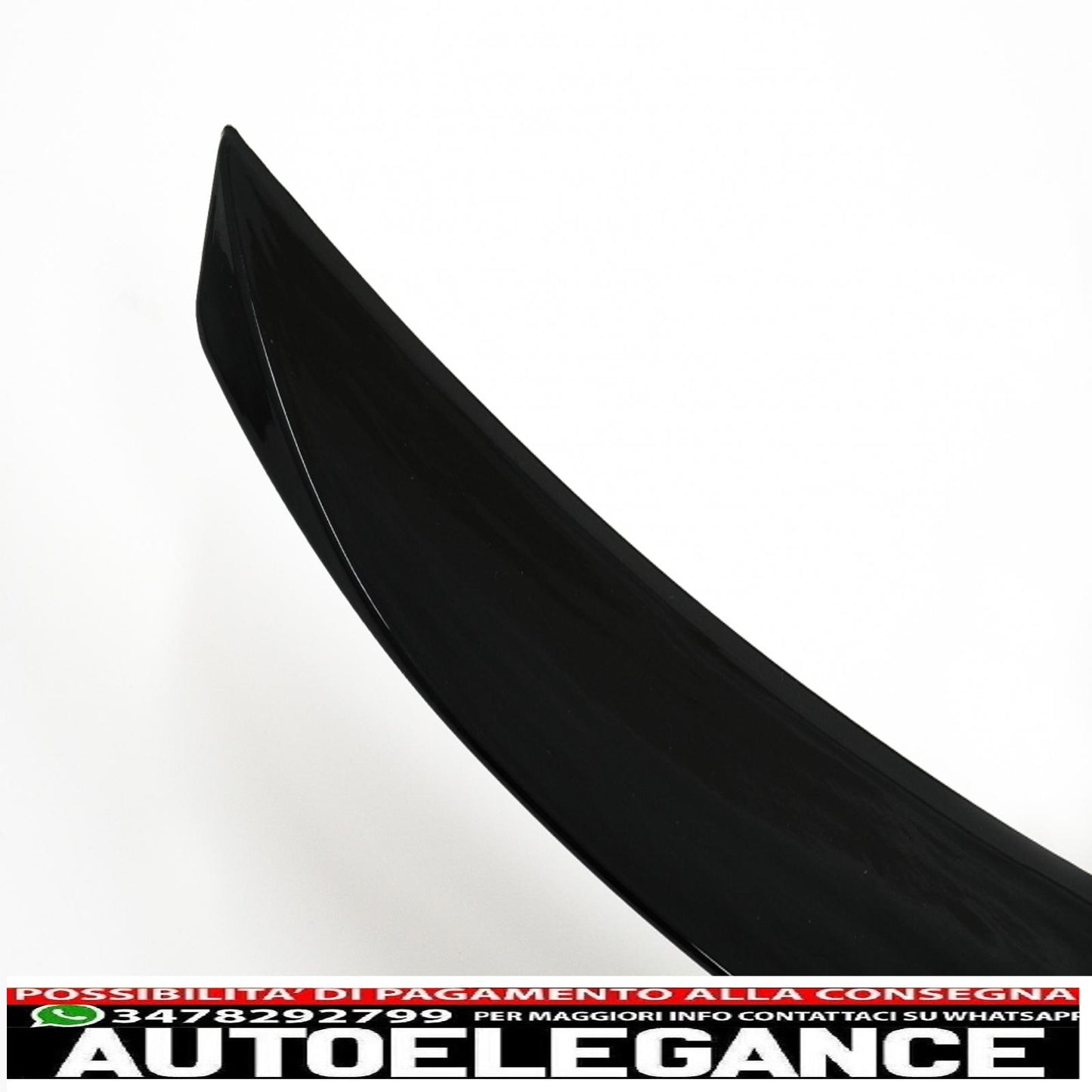 Trunk Spoiler Suitable for BMW 3 Series G20 (2019-up) Piano Black 