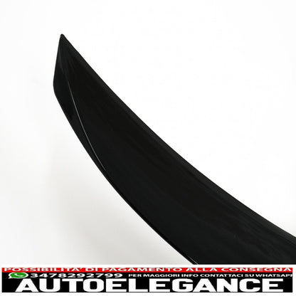 Trunk Spoiler Suitable for BMW 3 Series G20 (2019-up) Piano Black 