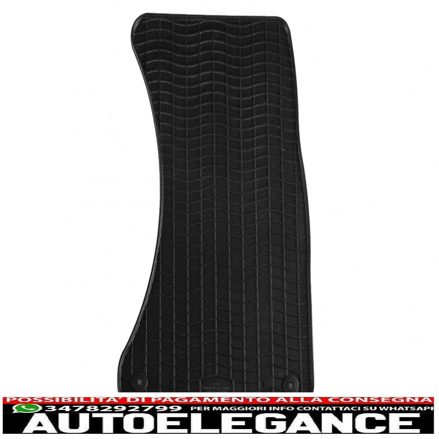 Black rubber mat suitable for audi q5 2008-2011
