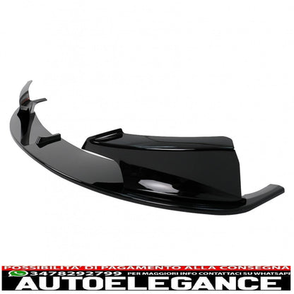 Front Bumper Spoiler Fit For BMW 3 Series F30 Sedan F31 Touring (2011-2019) Piano Black