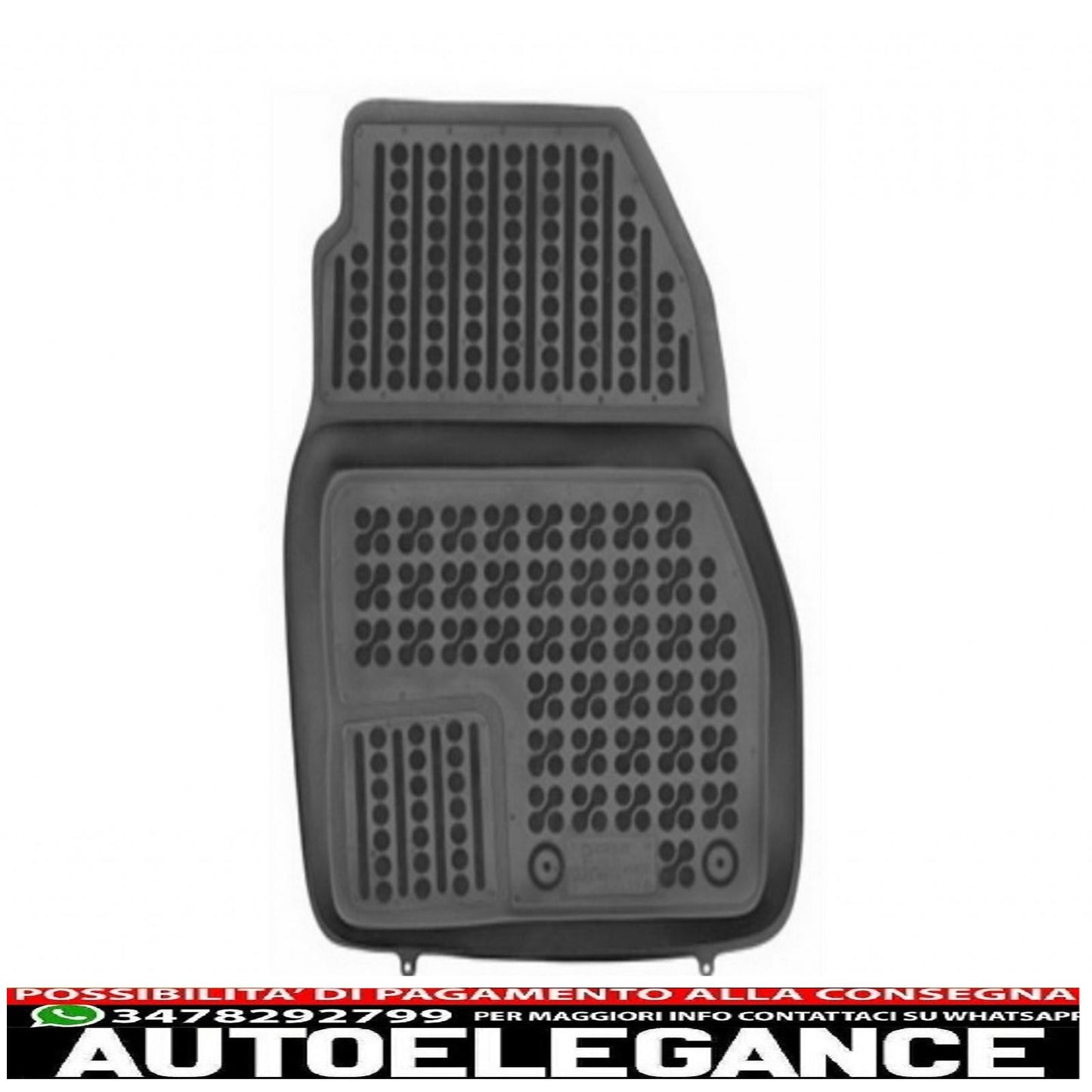 black mat suitable for ford tourneo connect ii 2013 -, ford transit connect ii 2013 -