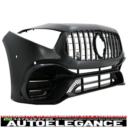 Front bumper suitable for mercedes A-class w177 hatchback / v177 sedan (2018-up) design a45