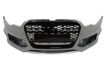 Bumper for Audi A6 C7 4G 2011-2015 radiator grille honeycomb grille RS Design SRA PDC - show original titleOriginal textStoßstange für Audi A6 C7 4G 2011-2015 Kühlergrill Wabengitter RS ​​Design SRA PDC 