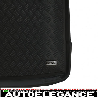Black trunk mat suitable for vw golf 5 v (2003-2008) golf 6 vi hatchback (2008-2012)