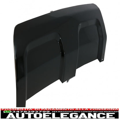 Rear Bumper Skid Plate Fit For Land Rover Range Rover Sport L494 (2013-2017) Piano Black 