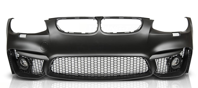 FRONT BUMPER SUITABLE FOR BMW 3 SERIES E92 / E93 10-13 LCI + FOG LIGHTS