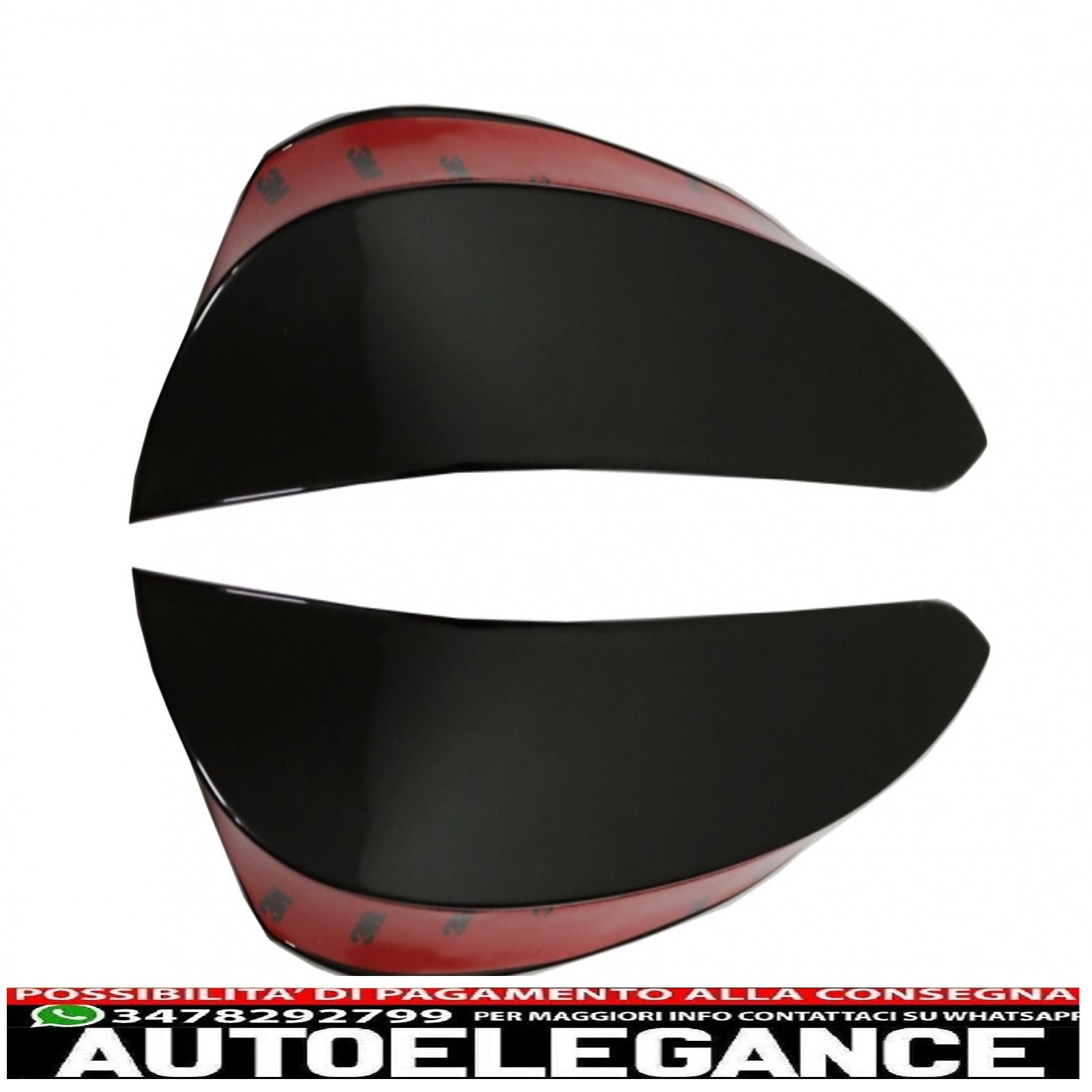 Alette paraurti anteriori alette laterali flic adatte per mercedes classe e w213 s213 c238 a238 e43 e53 design black edition AUTOELEGANCERICAMBI