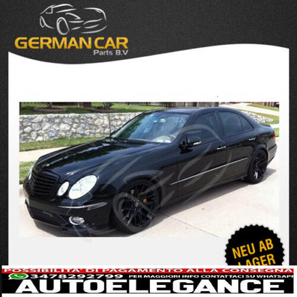 griglia sport griglia radiatore adatto per mercedes w211 s211 e 2006-2009 nero lucido-mostra il titolo originaletesto originalegrill sport kühlergrill passt für mercedes w211 s211 e 2006-2009 glanz schwarz
