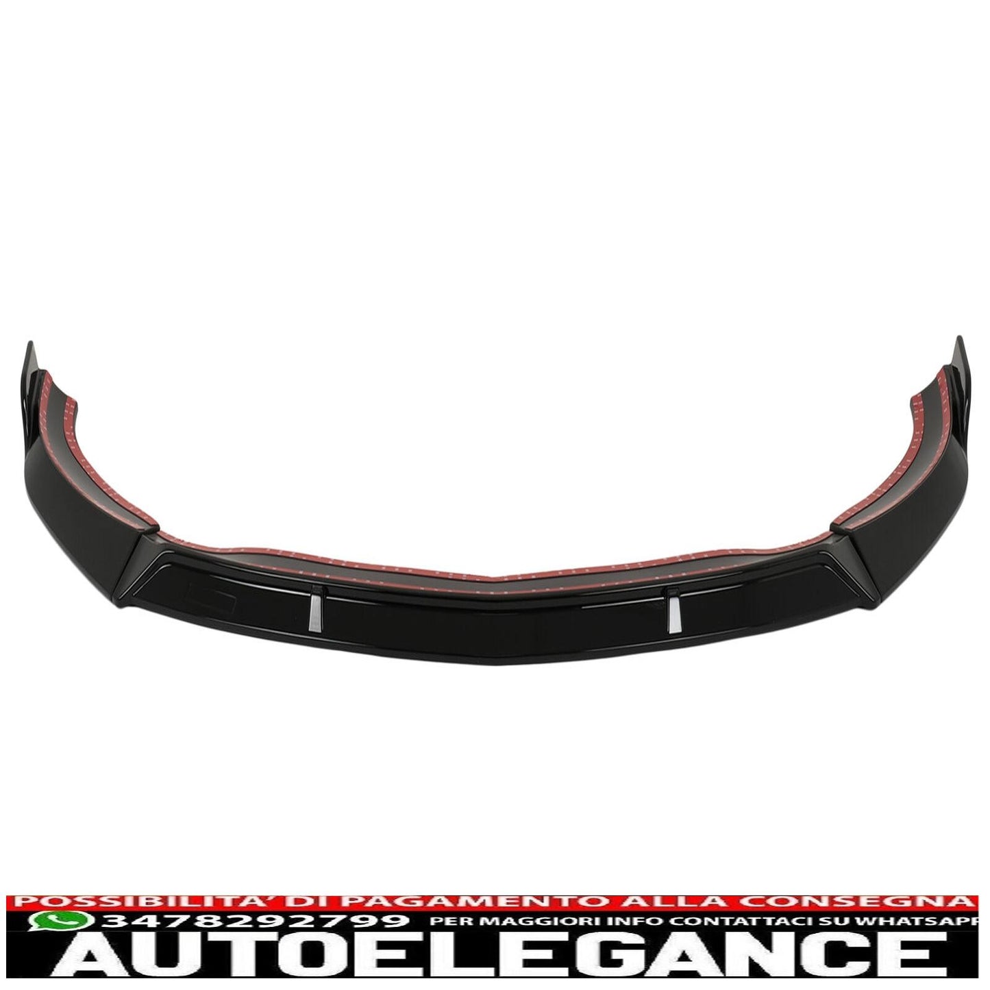 Labbro spoiler anteriore per Mercedes CLA45 C117 X117 13-16 nero lucido-mostra il titolo originaleTesto originaleFrontspoilerlippe für Mercedes CLA45 C117 X117 13-16 Glänzend Schwarz