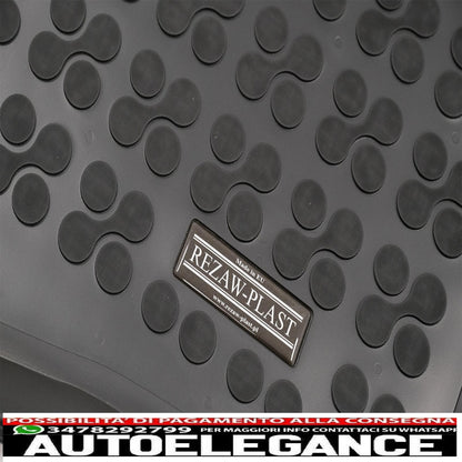 Black rubber trunk mat suitable for mazda 6 iii sedan (2012-up)