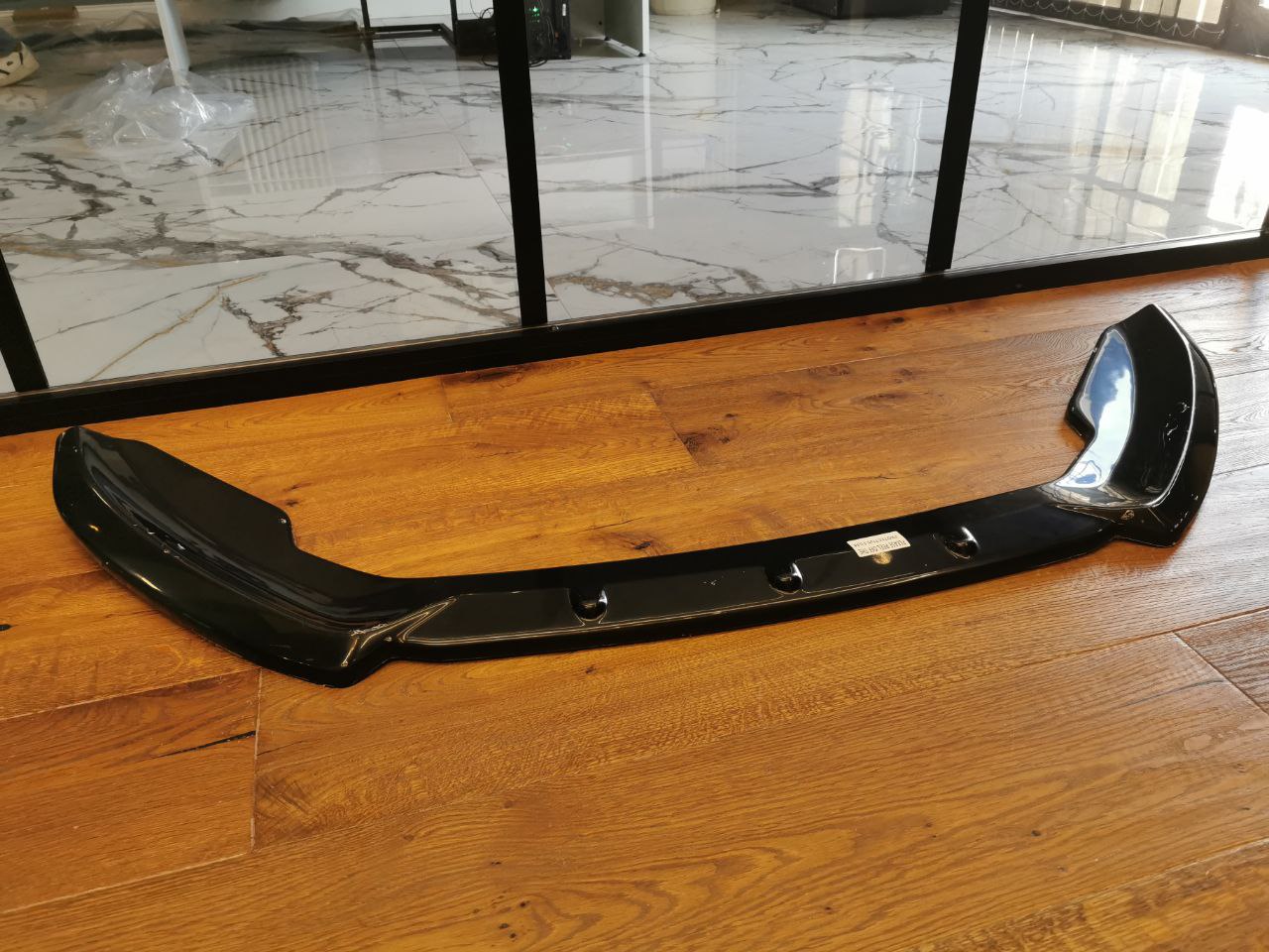 SPLITTER SUITABLE FOR FORD FIESTA MK7 FL 2012-2017 STANDARD GLOSS BLACK
