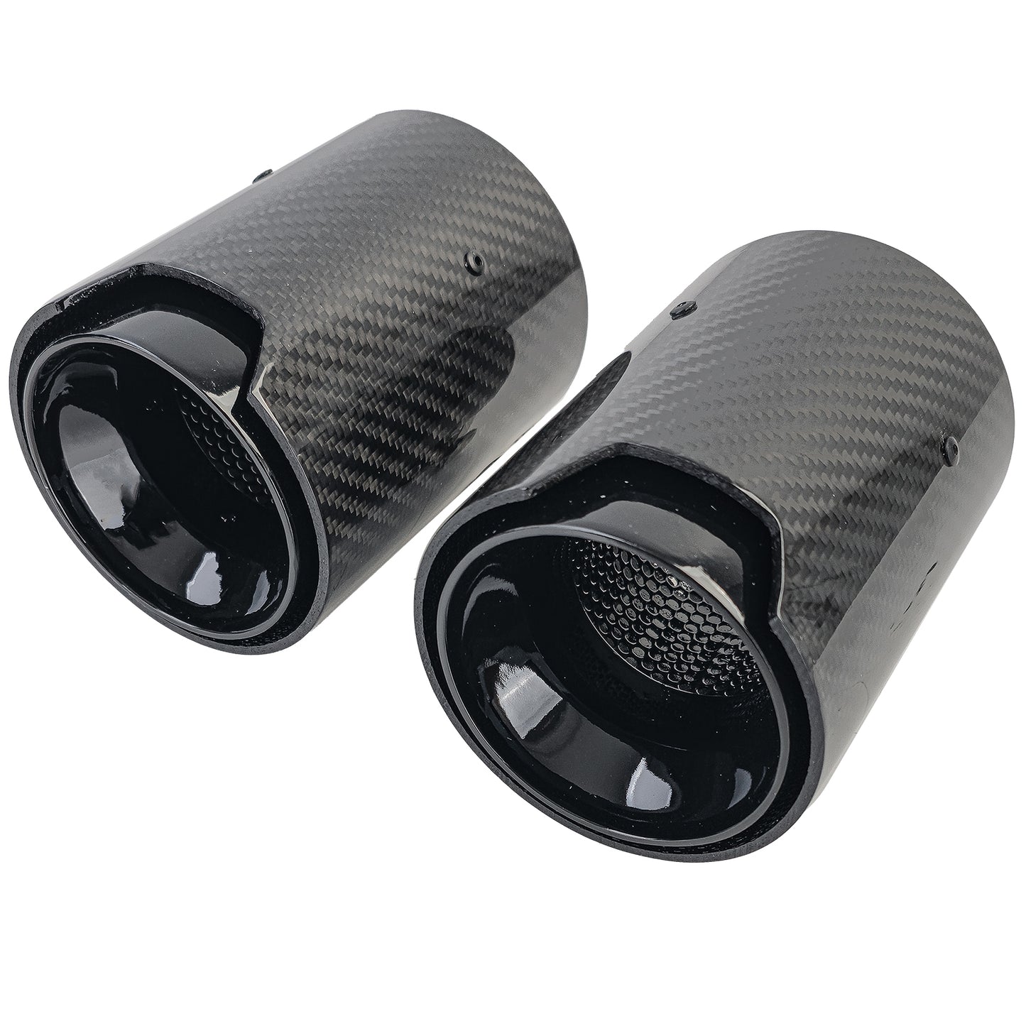 TERMINALI IN CARBONIO ADATTI PER BMW SERIE 1 F20 F21 LOOK SPORTIVO