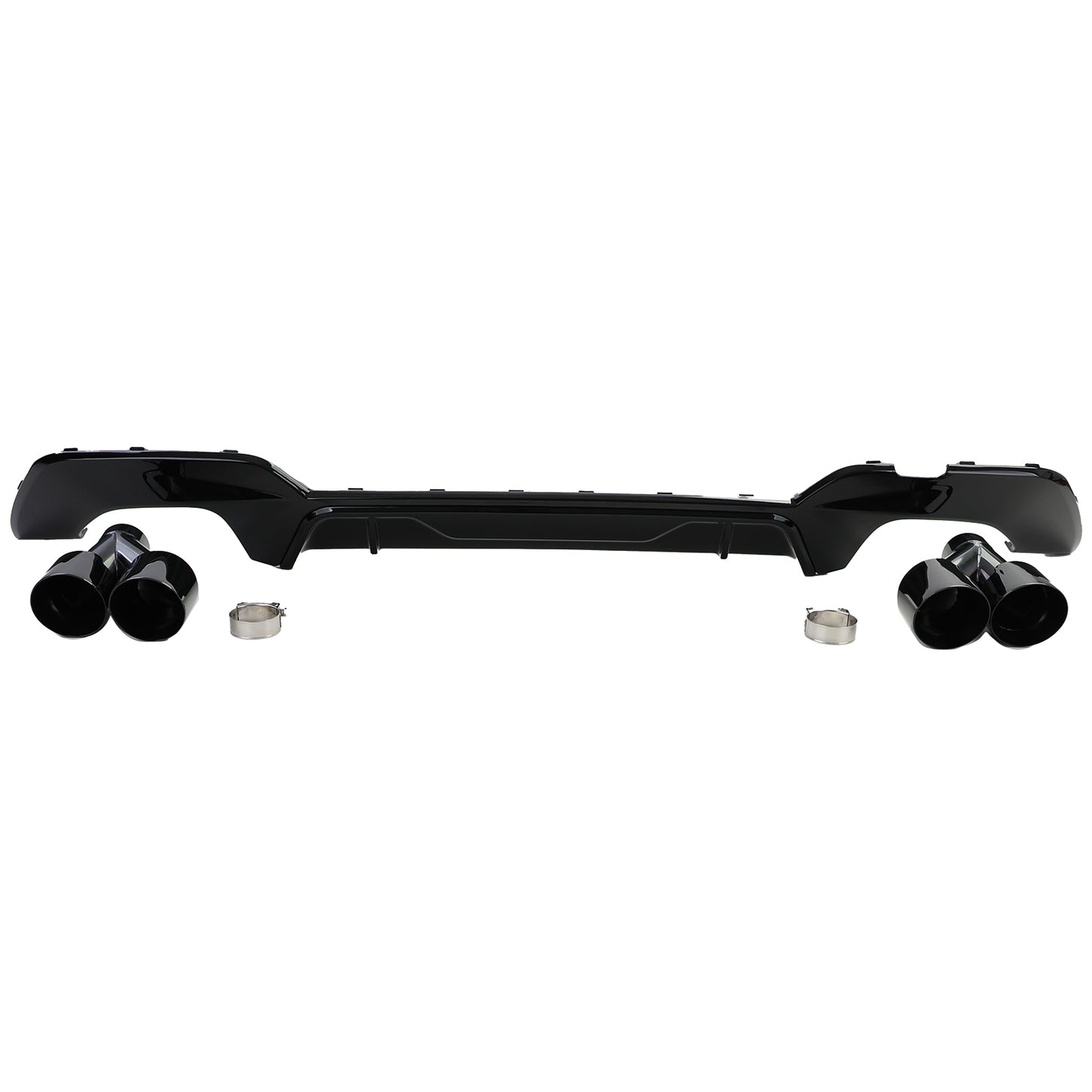 DIFFUSER WITH BLACK TERMINAL SUITABLE FOR BMW 3 SERIES G20 G21 318 320 330