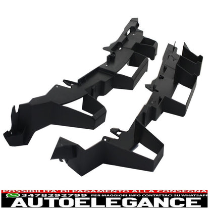 Pannello di supporto interno paraurti anteriore fari led drl staffa adatto per Land Range Rover Sport L320 (2005-2013)