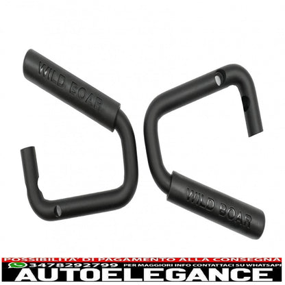 pacchetto maniglia anteriore e posteriore adatto per jeep wrangler iii suv jk (2007-2017)
