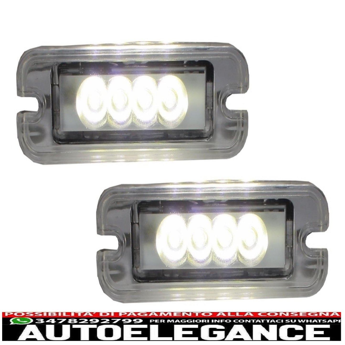 led license plate lamp suitable for mercedes g class w463 (1989-up)