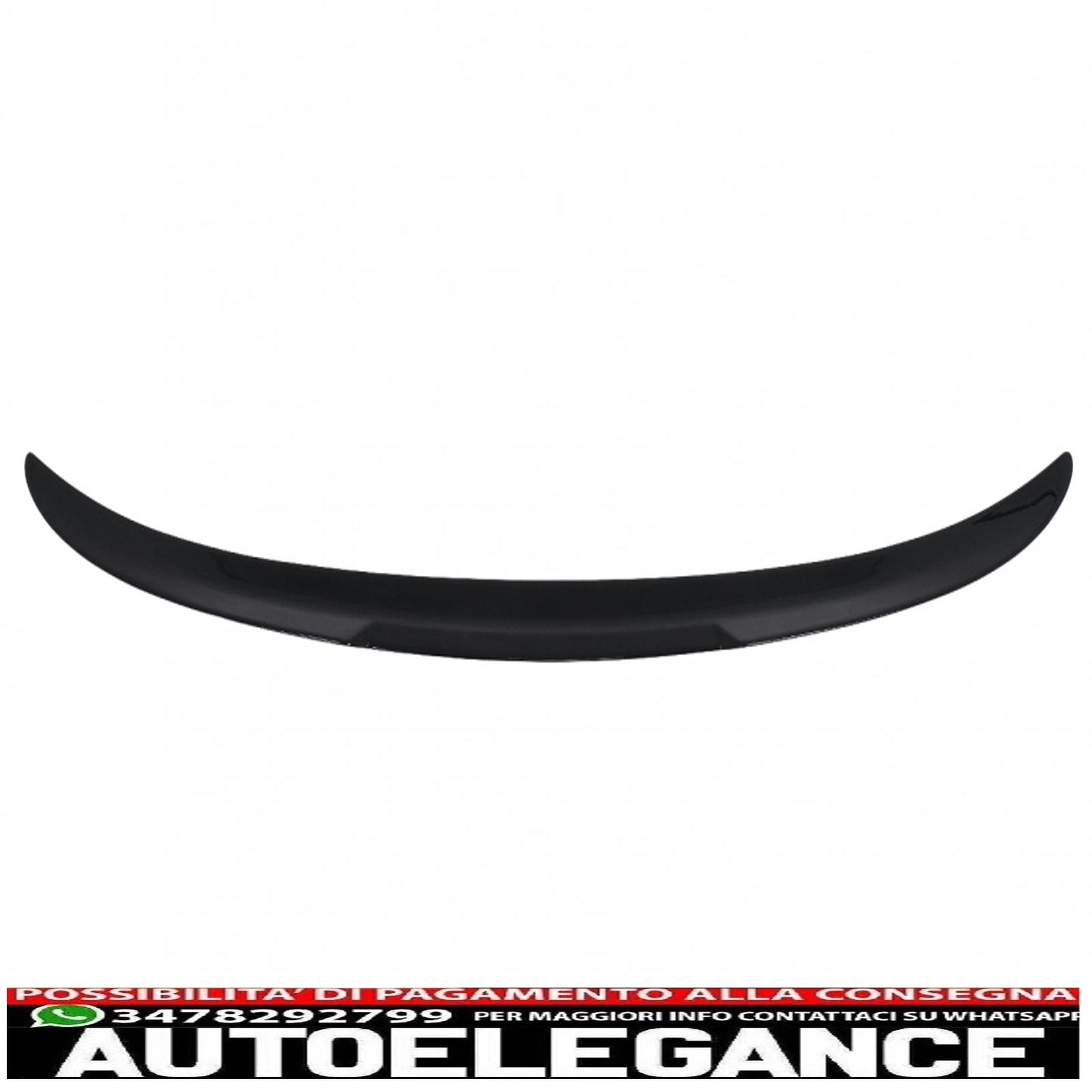 Trunk Lid Spoiler Fit For BMW 3 Series F30 (2011-2019) M4 CSL Design Piano Black 