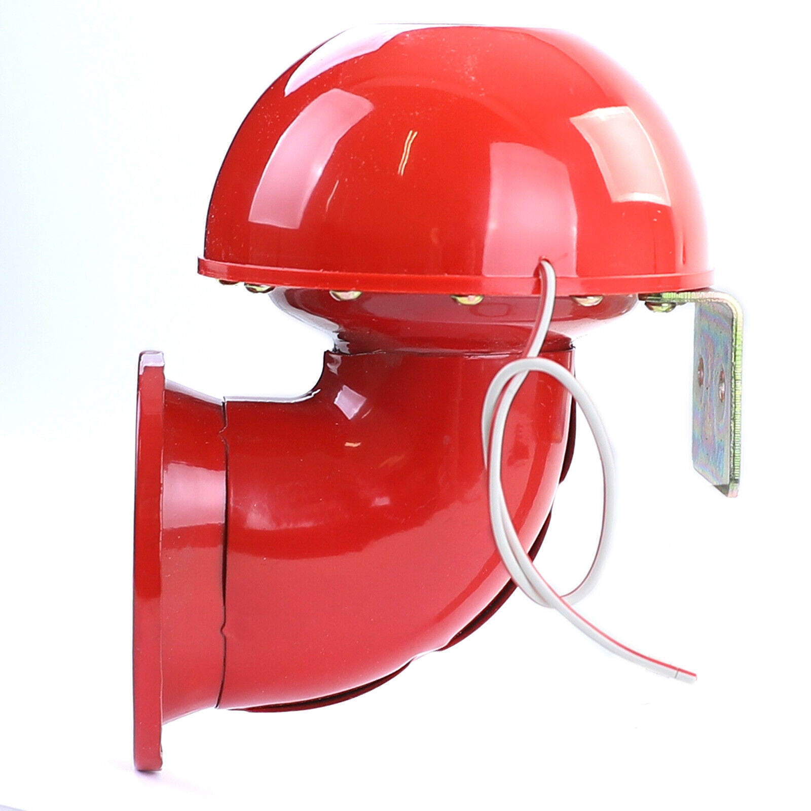 Bull Horn Fanfara Hupe Nebelhorn Sound rot 12 Volt 125db AUTOELEGANCERICAMBI