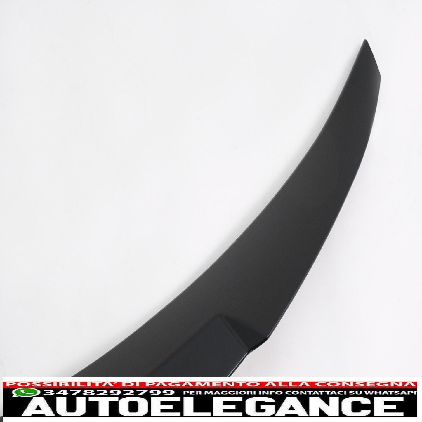 trunk spoiler suitable for bmw 4 series gran coupe f36 (2014-2019) m4 design black